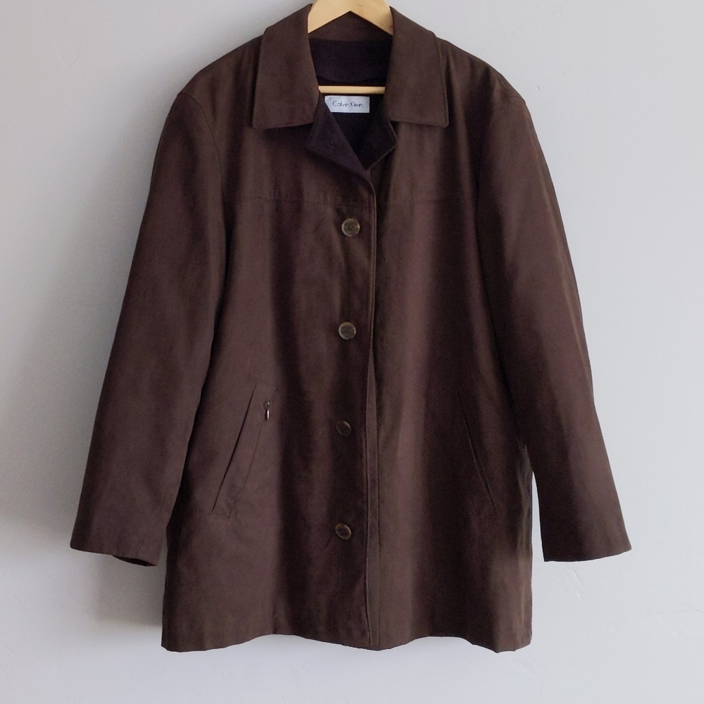 🌿CALVIN KLEIN COAT🌿 - Picture 2 of 9